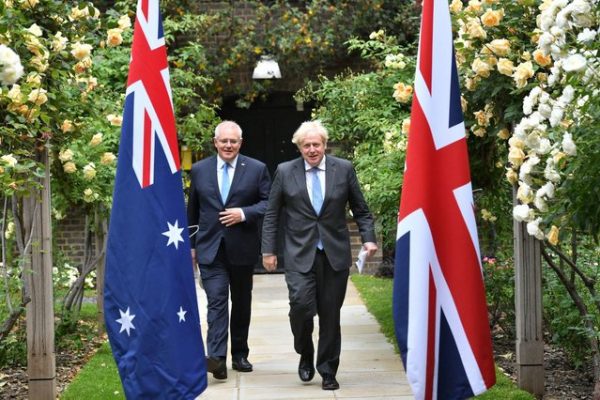 UK and Australia conclude post-Brexit trade deal
