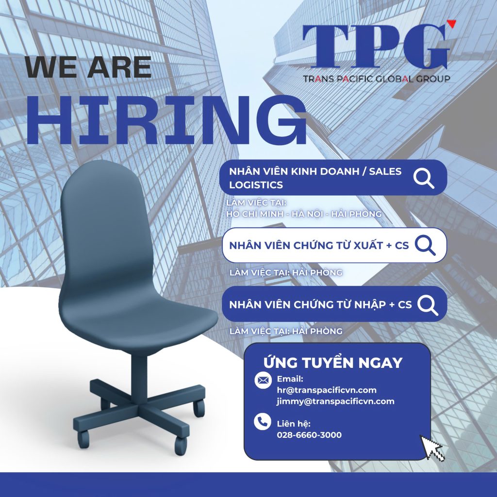 TUYỂN DỤNG TRANS PACIFIC GLOBAL GROUP THÁNG 12/2025